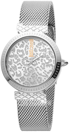 Just Cavalli Srebrny/Stal Ø32 mm JC1L092M0055