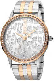 Just Cavalli Srebrny/Stal w kolorze różowego złota Ø42 mm JC1L094M0095