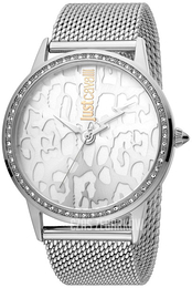 Just Cavalli Srebrny/Stal Ø42 mm JC1L094M0215