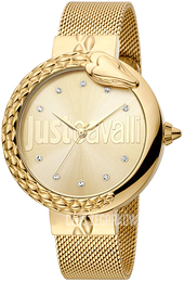 Just Cavalli Żółte złoto/Stal w odcieniu złota Ø40 mm JC1L096M0085