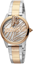 Just Cavalli Srebrny/Stal w kolorze różowego złota Ø32 mm JC1L099M0095