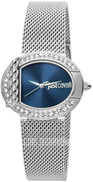 Just Cavalli Niebieski/Stal Ø33 mm JC1L110M0075