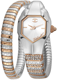 Just Cavalli Srebrny/Stal w kolorze różowego złota JC1L113M0055