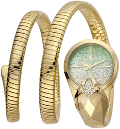 Just Cavalli Wielokolorowy/Stal w odcieniu złota Ø26 mm JC1L114M0045