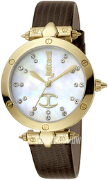 Just Cavalli Biały/Skóra Ø36 mm JC1L122L0025