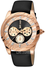 Just Cavalli Wielokolorowy/Skóra Ø40 mm JC1L130L0035