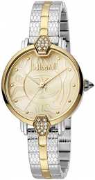 Just Cavalli Żółte złoto/Stal w odcieniu złota Ø32 mm JC1L143M0085