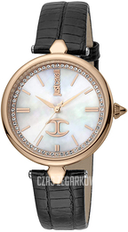 Just Cavalli Biały/Skóra Ø34 mm JC1L156L0035