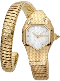 Just Cavalli Signature Srebrny/Stal w odcieniu złota Ø22 mm JC1L177M0035