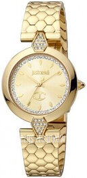 Just Cavalli Glam Chic Żółte złoto/Stal w odcieniu złota Ø30 mm JC1L194M0055SET