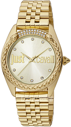 Just Cavalli Animalier Żółte złoto/Stal w odcieniu złota Ø34 mm JC1L195M0065