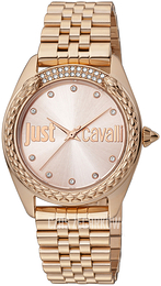 Just Cavalli Animalier Różowe złoto/Stal w kolorze różowego złota Ø34 mm JC1L195M0085