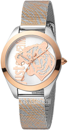 Just Cavalli Animalier Srebrny/Stal w kolorze różowego złota Ø32 mm JC1L210M0075