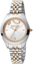 Just Cavalli Finezza Srebrny/Stal w kolorze różowego złota Ø32 mm JC1L210M0315