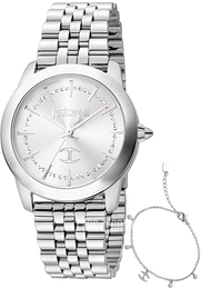 Just Cavalli Glam Szary/Stal Ø34 mm JC1L211M0045