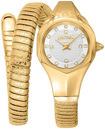 Just Cavalli Signature Srebrny/Stal w odcieniu złota Ø22 mm JC1L270M0025