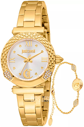 Just Cavalli Curiosa Srebrny/Stal w odcieniu złota Ø30 mm JC1L332M0055