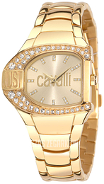 Just Cavalli Logo Żółte złoto/Stal w odcieniu złota R7253160501