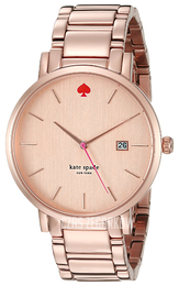 Kate Spade Gramercy Różowe złoto/Stal w kolorze różowego złota Ø38 mm 1YRU0641