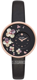 Kate Spade Metro Czarny/Skóra Ø34 mm KSW1479