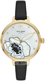 Kate Spade Metro Biały/Skóra Ø34 mm KSW1480