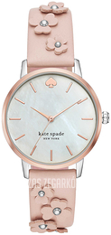 Kate Spade Metro Biały/Skóra Ø34 mm KSW1513