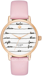 Kate Spade Metro Biały/Skóra Ø34 mm KSW9021