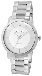 Kenneth Cole Diamond Srebrny/Stal Ø43.5 mm 10008148