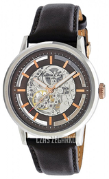 Kenneth Cole Automatic Brązowy/Skóra Ø46 mm 10011616