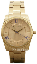 Kenneth Cole Żółte złoto/Stal w odcieniu złota Ø38 mm 10019412