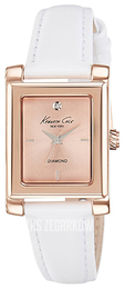 Kenneth Cole Genuine Diamond Różowe złoto/Skóra 10022543