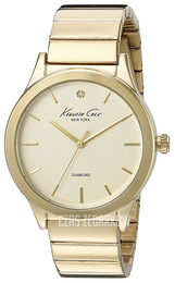Kenneth Cole Genuine Diamond Szampański/Stal w odcieniu złota Ø38 mm 10025948