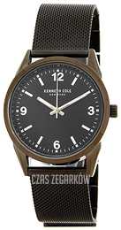 Kenneth Cole Czarny/Stal Ø40 mm 10030782