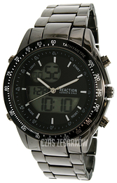 Kenneth Cole Czarny/Stal Ø46 mm 10030993