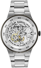 Kenneth Cole Automatic Srebrny/Stal Ø44 mm KC14981004
