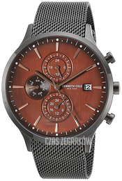Kenneth Cole Multifunction Brązowy/Stal Ø42 mm KC15181002