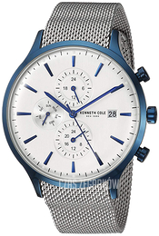 Kenneth Cole Multifunction Srebrny/Stal Ø42 mm KC15181007