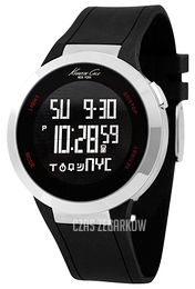 Kenneth Cole Touch Czarny/Guma Ø45 mm KC1639