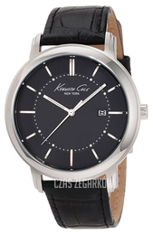 Kenneth Cole Czarny/Skóra Ø44 mm KC1652