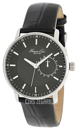 Kenneth Cole Czarny/Skóra Ø42 mm KC1846