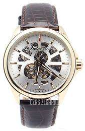 Kenneth Cole Srebrny/Skóra Ø46 mm KC1858