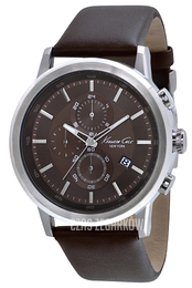 Kenneth Cole Dress Sport Brązowy/Skóra Ø47 mm KC1928