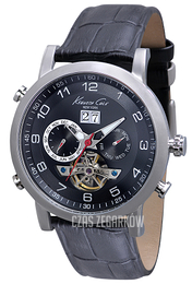 Kenneth Cole Dress Sport Czarny/Skóra Ø44 mm KC1930