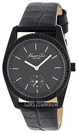 Kenneth Cole Czarny/Skóra Ø36 mm KC2603