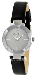 Kenneth Cole Srebrny/Skóra Ø28 mm KC2673