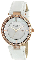 Kenneth Cole Classic Biały/Skóra Ø34 mm KC2676