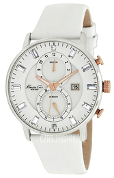 Kenneth Cole Classic Biały/Skóra Ø36 mm KC2689
