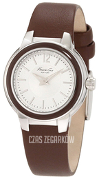 Kenneth Cole Biały/Skóra Ø30 mm KC2701