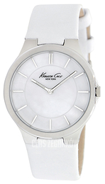 Kenneth Cole Slim Biały/Skóra Ø36 mm KC2704