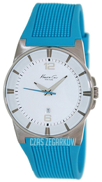 Kenneth Cole Classic Biały/Guma Ø36 mm KC2789